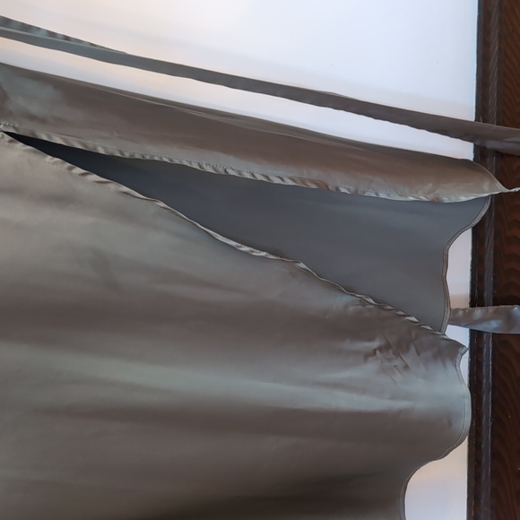 Baltic Born Sage Green Satin Sleeveless Dress - Picture 7 of 11